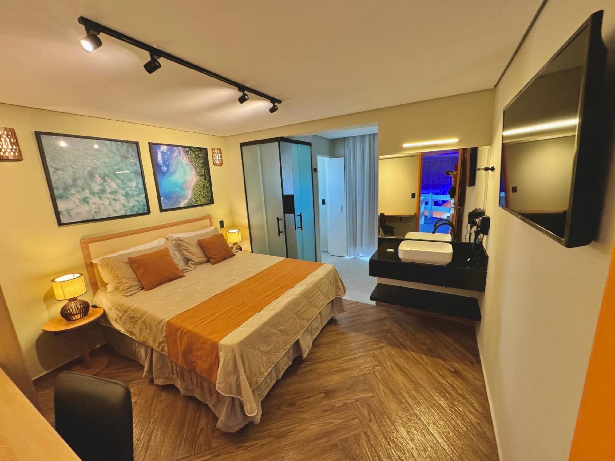 Luna Hotel Boutique - Frente A Praia グァルジャー エクステリア 写真